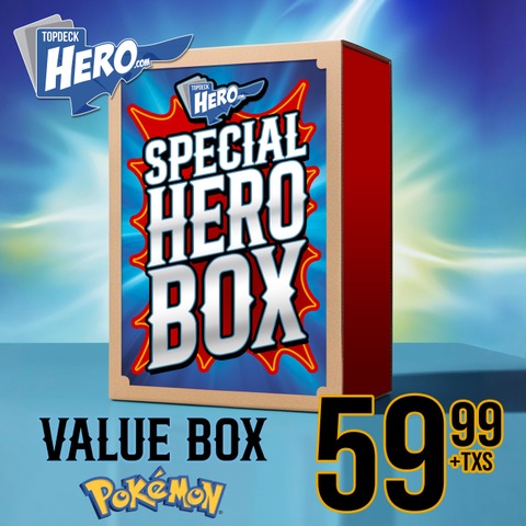 Pokemon Booster Pack HERO Value Box